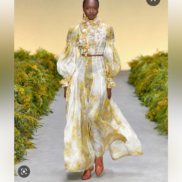 🔥🔥🔥Long Sleeve Botanica Wattle Gown🔥🔥🔥🌸🌸🌸 - Picture 4 of 8